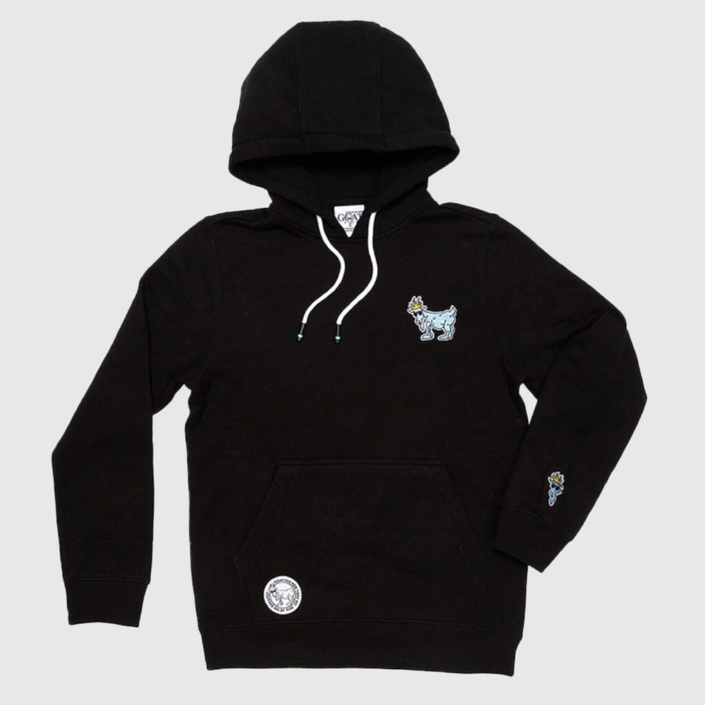 Goat USA Mens sweatshirt. Black. Size Small